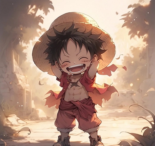 Ảnh Luffy cute, siêu dễ thương 1