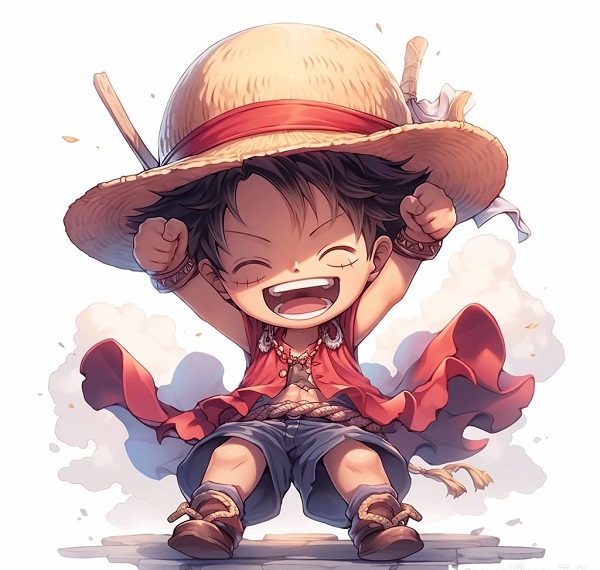 Ảnh Luffy cute, siêu dễ thương 2