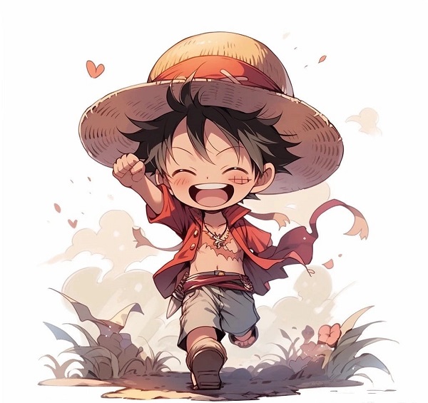 Ảnh Luffy cute, siêu dễ thương 3