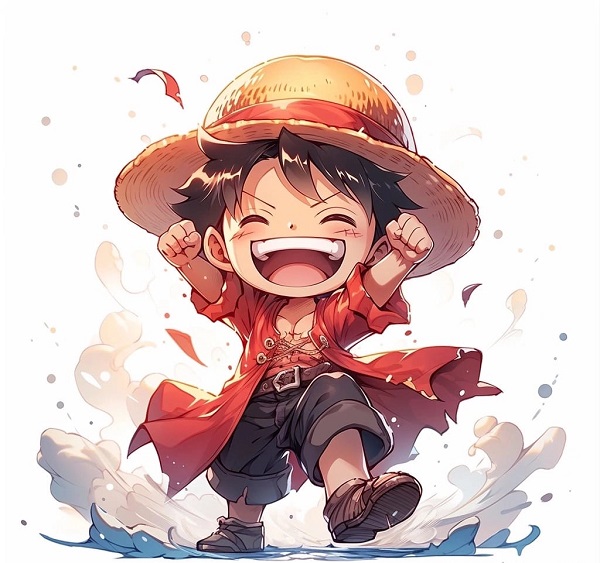 Ảnh Luffy cute, siêu dễ thương 5