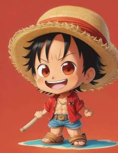 Ảnh Luffy cute, siêu dễ thương 8