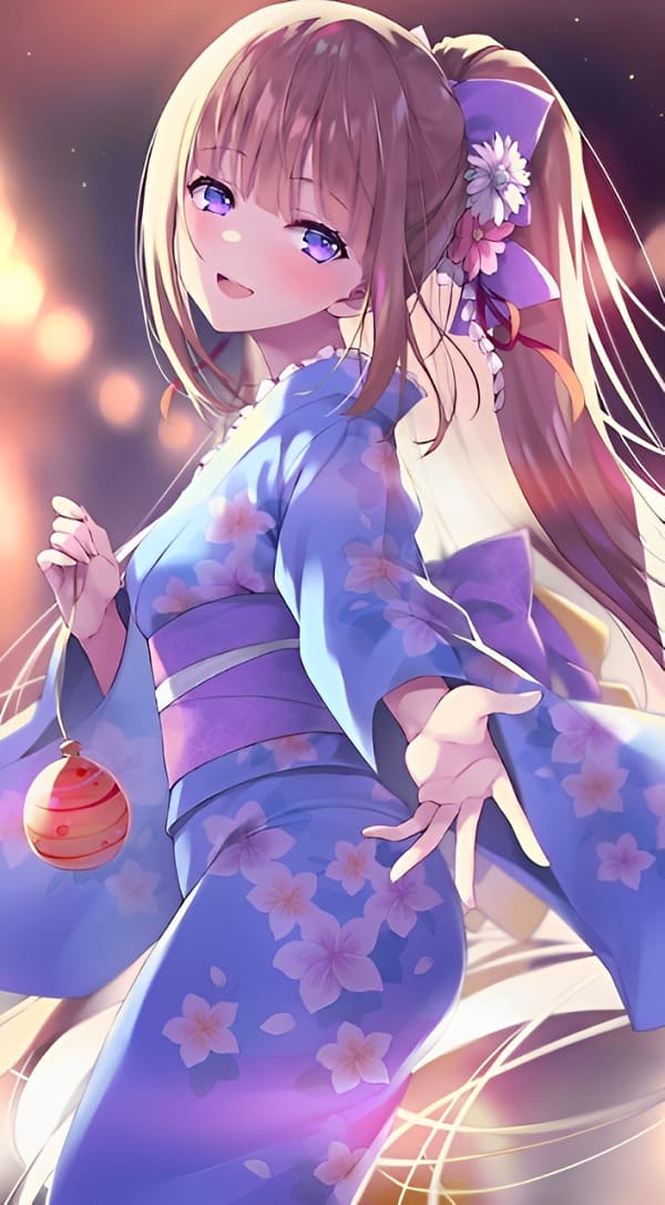 Hình ảnh kimono Nhật Bản anime 15