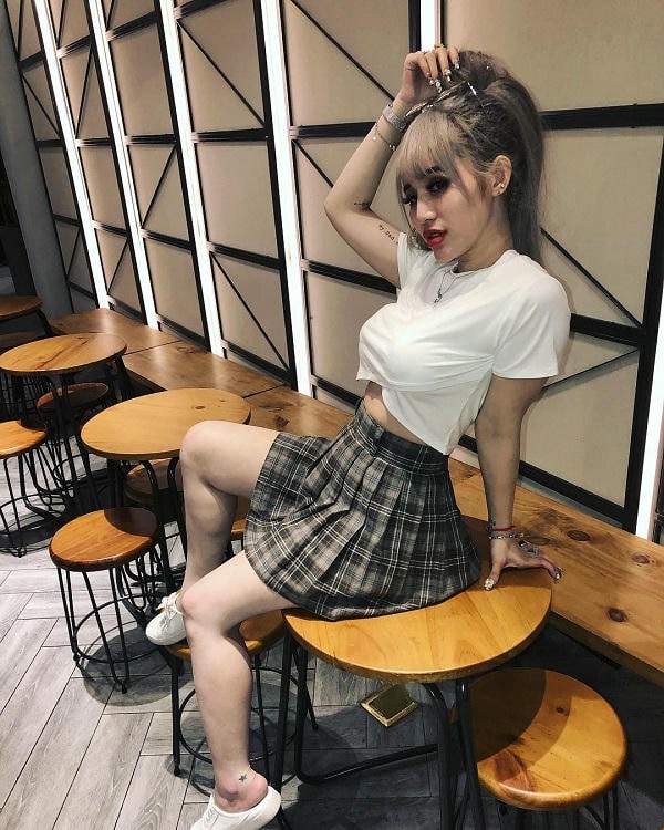 Ảnh hot tiktok Trần My sexy, cá tính, cute và năng động 26