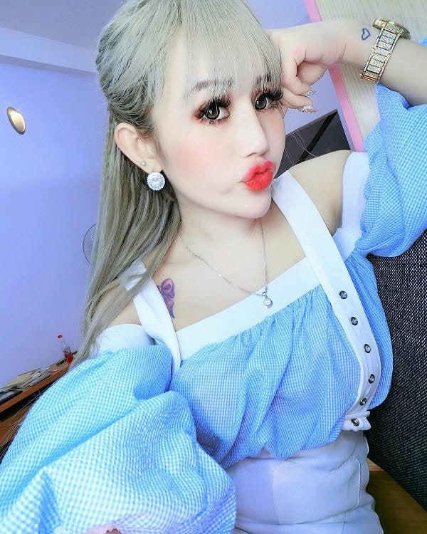 Ảnh hot tiktok Trần My sexy, cá tính, cute và năng động 8