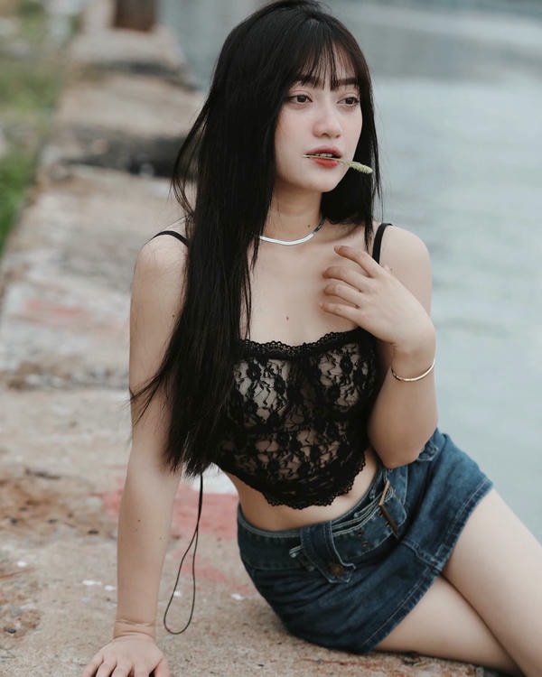 Ảnh Lê Trinh Tiktok Mặc Bikini Sexy, Cute, Đáng Yêu 18