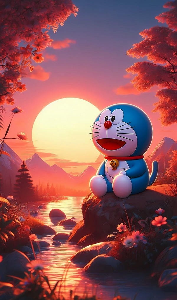 Doraemon hình nền điện thoại