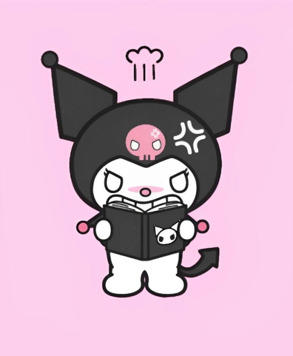 Hình nền điện thoại Kuromi cute