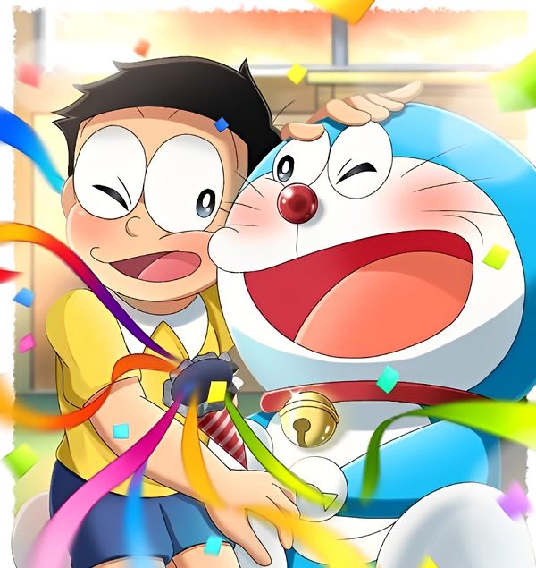 Hình nền Doremon và nobita cute