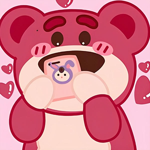 Hình nền gấu dâu lotso cute