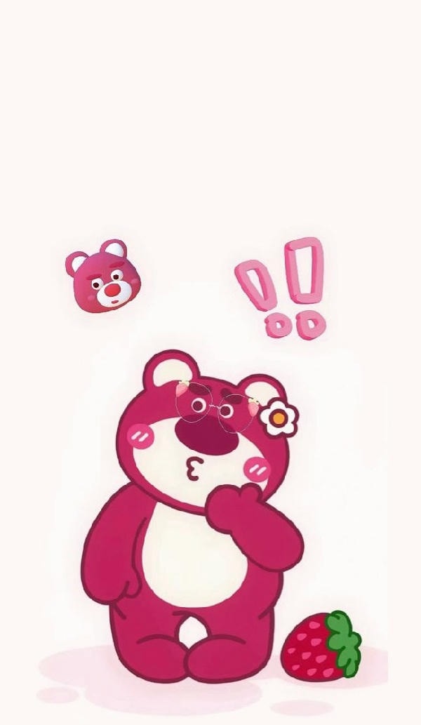 Lotso bear hình nền gấu dâu