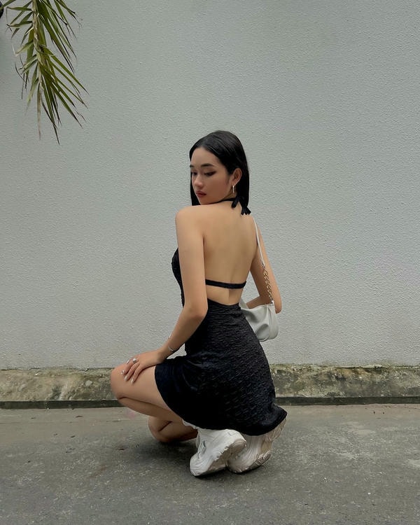 Hình ảnh Tiktoker Karty Chang Nguyễn Thị Thảo Trang cute, sexy, cá tính 25