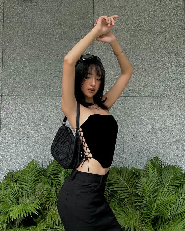 Hình ảnh Tiktoker Karty Chang Nguyễn Thị Thảo Trang cute, sexy, cá tính 32