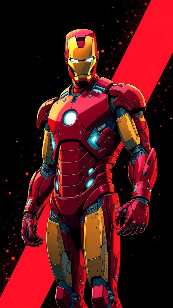 anh iron man ngầu