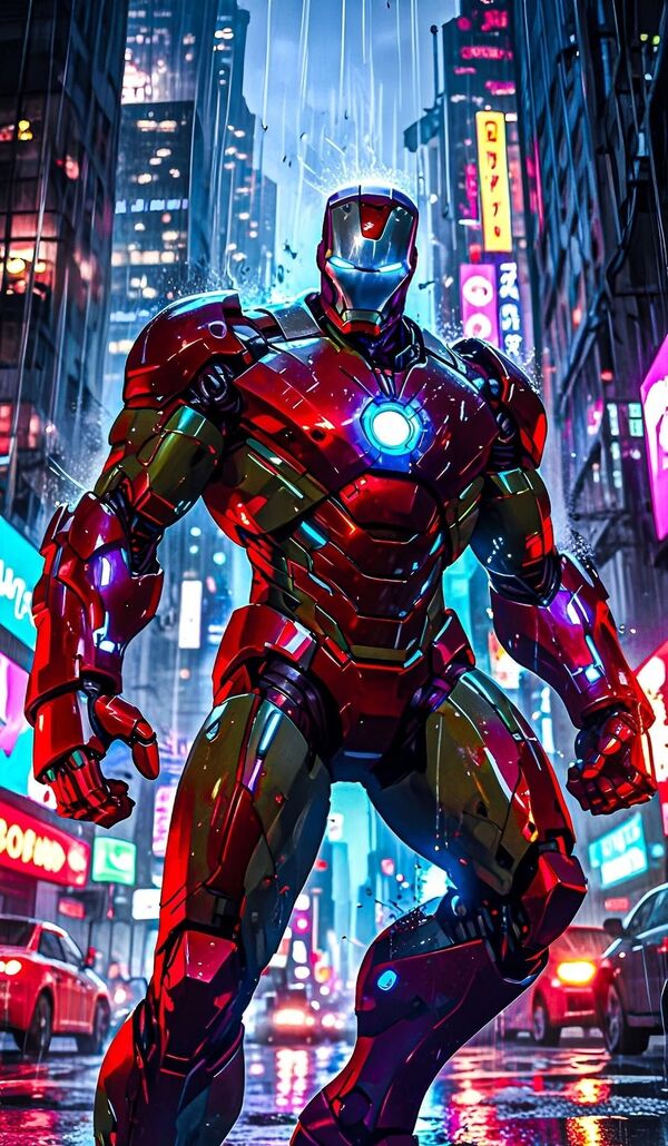 hình nền máy tính iron man 4k